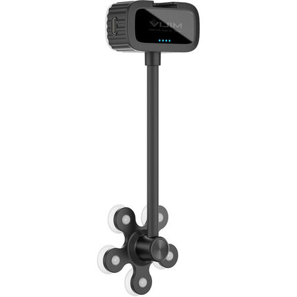VIJIM Luz Ajustable para Videoconferencia con Ventosa Luz Día 95 CRI USB-C
