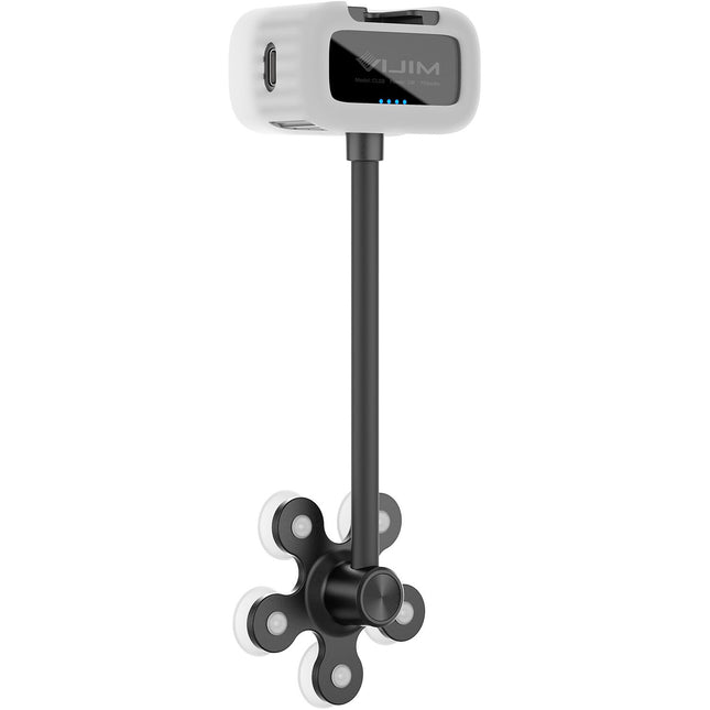VIJIM Luz Ajustable para Videoconferencia con Ventosa Luz Día 95 CRI USB-C