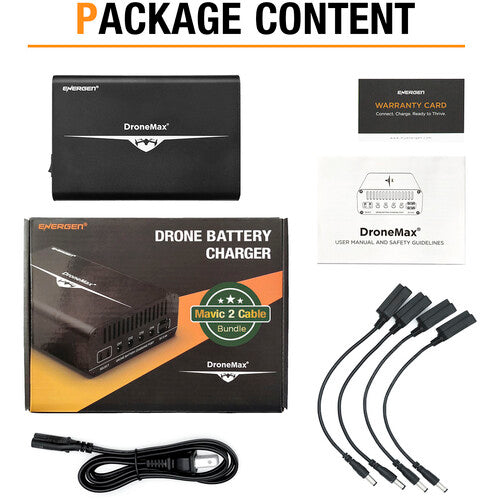 ENERGEN DroneMax Estación de Carga para Drone Mavic 2 Pro 4 Puertos 180W