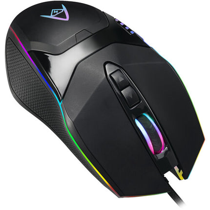 Adesso iMouse X5 Ratón Gaming Ambidiestro 7 Botones USB 6 Pies Cable
