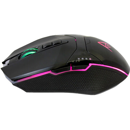 Adesso iMouse X5 Ratón Gaming Ambidiestro 7 Botones USB 6 Pies Cable