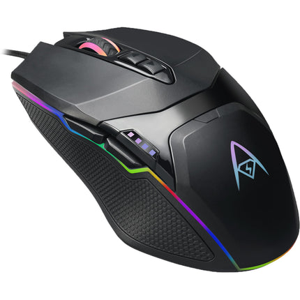 Adesso iMouse X5 Ratón Gaming Ambidiestro 7 Botones USB 6 Pies Cable