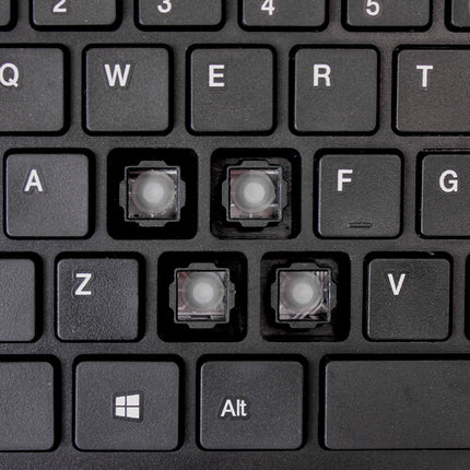 Teclado con cable Adesso SlimTouch Mini negro diseño delgado con teclado numérico integrado