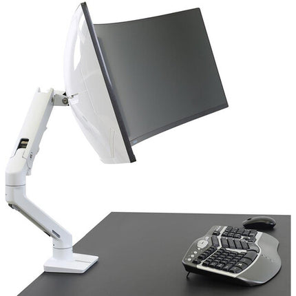 Ergotron HX Soporte Inclinación y Giro para Brazo de Monitor Blanco 49" 42 lb