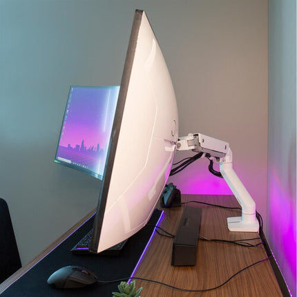 Ergotron HX Soporte Inclinación y Giro para Brazo de Monitor Blanco 49" 42 lb