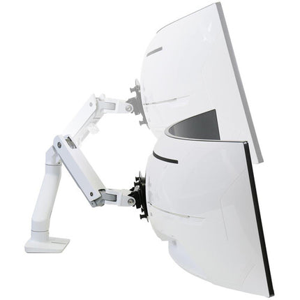 Ergotron HX Soporte Inclinación y Giro para Brazo de Monitor Blanco 49" 42 lb