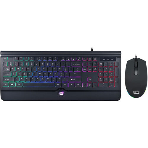 Adesso Illuminated Combo Teclado y Ratón Gaming Retroiluminado