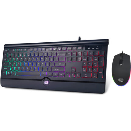 Adesso Illuminated Combo Teclado y Ratón Gaming Retroiluminado