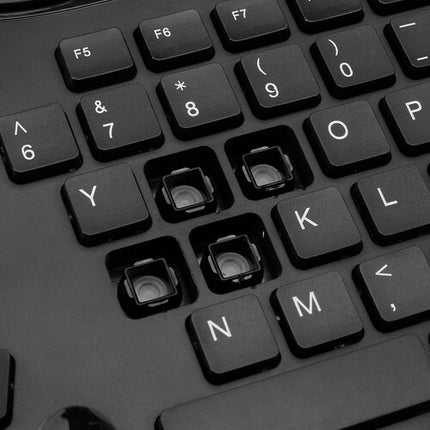 Adesso TruForm Teclado Ergonómico de Escritorio Diseño Dividido Reposamuñecas Integrado