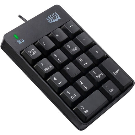 Adesso Teclado Numérico USB Resistente a Derrames 18 Teclas