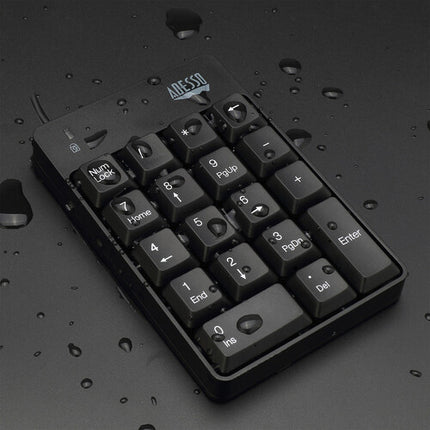 Adesso Teclado Numérico USB Resistente a Derrames 18 Teclas