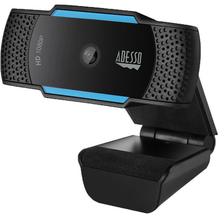 Adesso CyberTrack H5-TAA Webcam HD 1080P 2.1MP Autoenfoque con Micrófono y Montura para Trípode