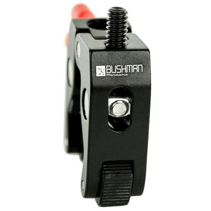 BUSHMAN Panoramic Monkey Clamp para objetos redondos planos con mandíbulas de goma rubberizada