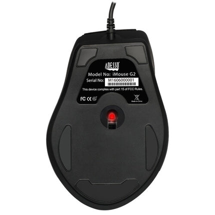 Adesso iMouse G2 Ratón Óptico USB 800-2400 dpi Ergonomía Diestros
