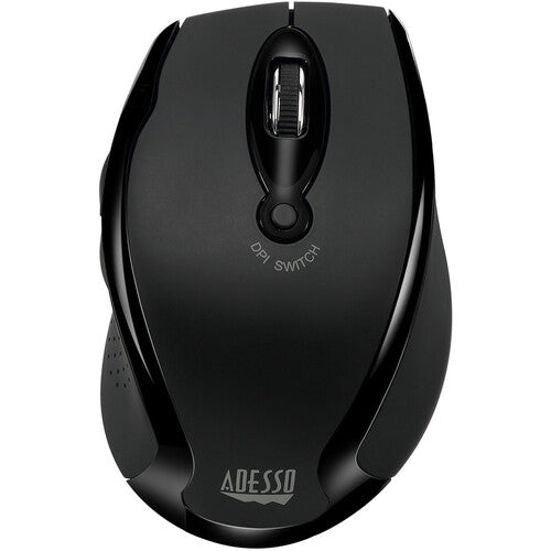 Adesso iMouse M20B Ratón óptico ergonómico inalámbrico 2.4 GHz 30 m alcance
