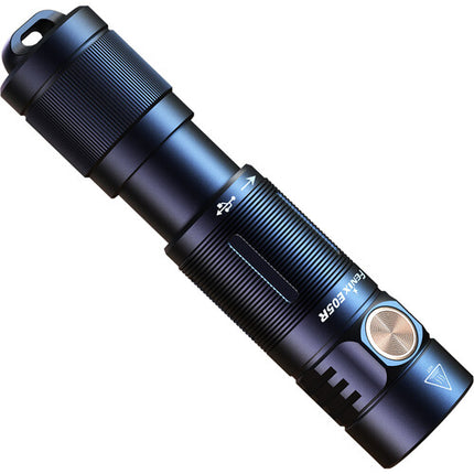 Linterna recargable para llavero Fenix E05R 150 lúmenes modo ráfaga 400 lúmenes negro