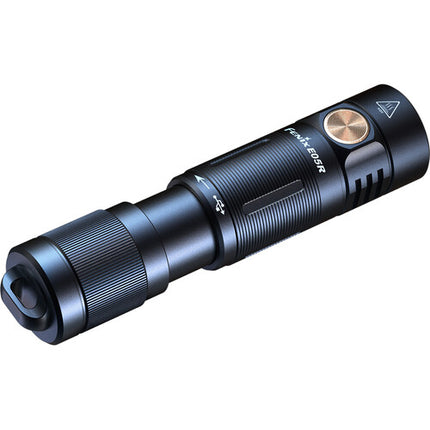 Linterna recargable para llavero Fenix E05R 150 lúmenes modo ráfaga 400 lúmenes negro