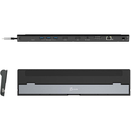 j5create Estación de Acoplamiento USB Tipo-C Doble Pantalla 4K 2K HDMI