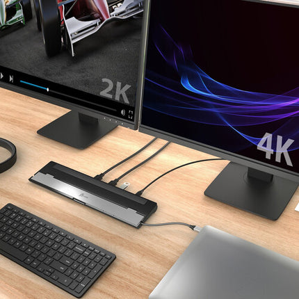 j5create Estación de Acoplamiento USB Tipo-C Doble Pantalla 4K 2K HDMI