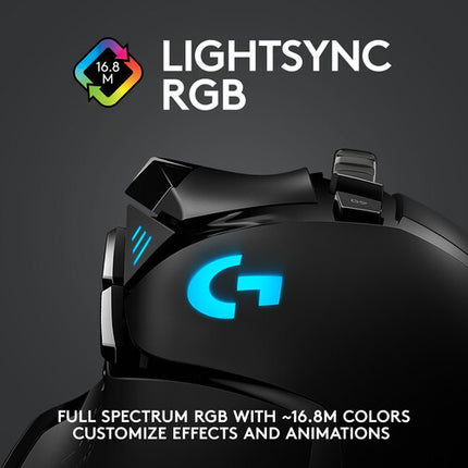 Logitech G G502 LIGHTSPEED Ratón Gaming Inalámbrico 25600 dpi 11 Botones Programables
