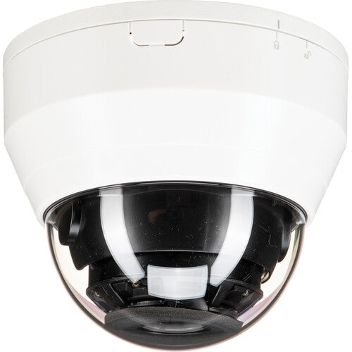 Hanwha Vision QND-8080R Cámara de Domo IP Interior 5MP 3.2-10mm 65' Visión Nocturna