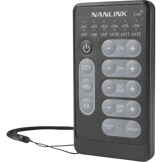 Nanlite Nanlink Control Remoto Inalámbrico 2.4 GHz 32 Pies Alcance