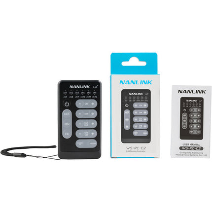 Nanlite Nanlink Control Remoto Inalámbrico 2.4 GHz 32 Pies Alcance