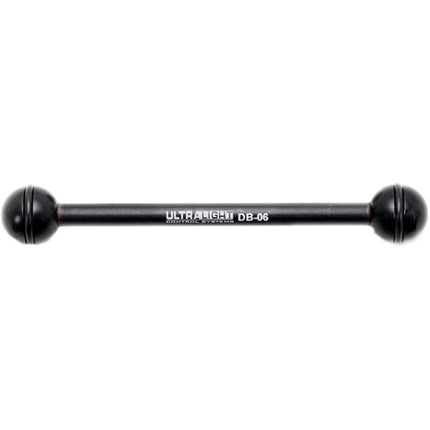 Brazo Doble Ultraligero 9 Pulgadas para Estrobos Subacuáticos Aluminio Anodizado