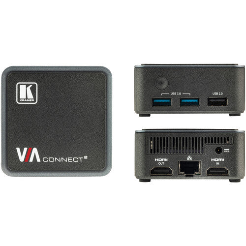 Kramer VIA Connect² Plataforma de Presentación Inalámbrica y Cableada 4K60 HDMI