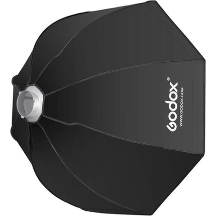 Godox Octa Softbox con Speed Ring Bowens 95 cm Interior Plateado Difusor Removible con Bolsa de Transporte