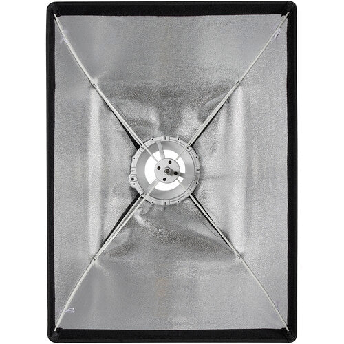 Godox Softbox con Anillo Bowens 50x70 cm Interior Plateado Difusor