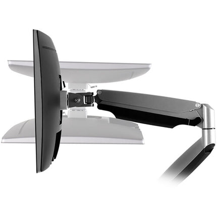 Mount-It! Soporte de Escritorio para Doble Monitor hasta 32" Plata 24" Extensión 13" Altura