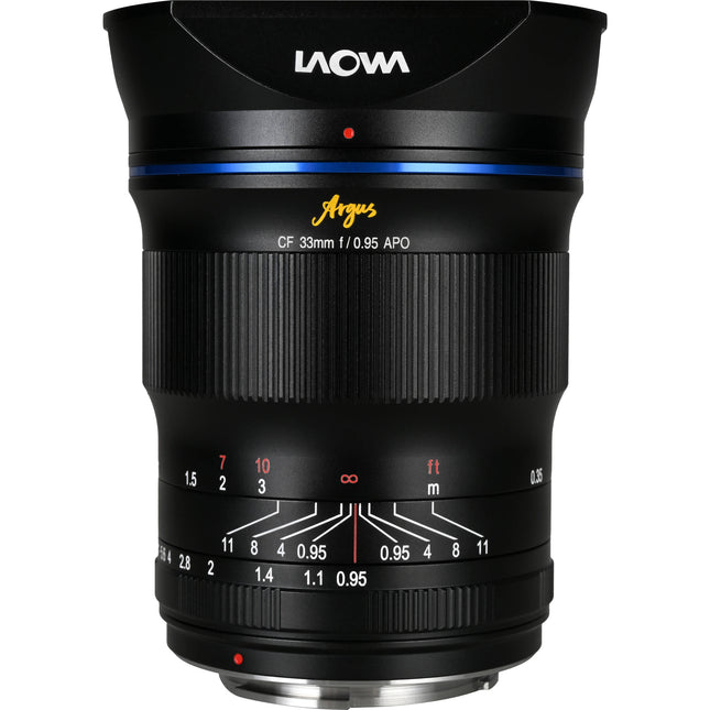Venus Optics Laowa Argus 33mm f/0.95 CF APO Objetivo para Canon EF-M 52.8mm 62mm