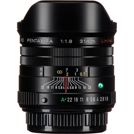 Pentax HD Pentax-FA 31mm f1.8 Limited Lente para Montura K con Parasol Integrado