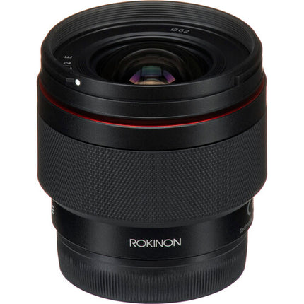 Rokinon 12mm f2.0 AF Objetivo Gran Angular Compacto para Sony E-Mount 62mm con Estuche