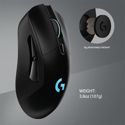 Logitech G G703 HERO Ratón Gaming Inalámbrico 25600 dpi 1ms 10g
