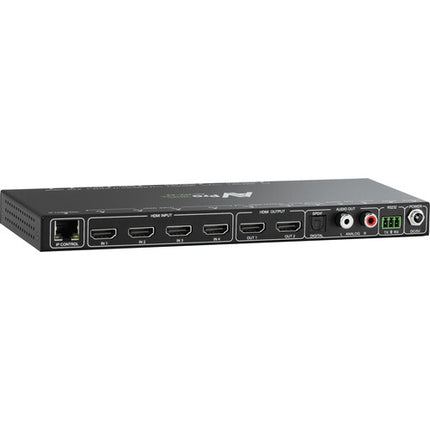 AVPro Edge 4x2 conmutador matriz HDMI 8K60 HDR10+ Dolby Vision IR control remoto