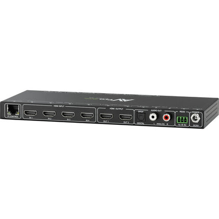 AVPro Edge 4x2 conmutador matriz HDMI 8K60 HDR10+ Dolby Vision IR control remoto