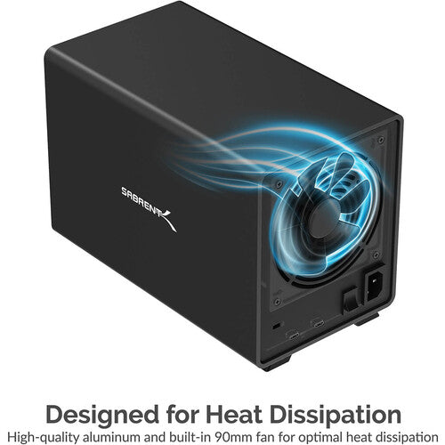 Sabrent USB 3.2 Gen 2 Docking Station 5 Bahías SATA 3.5 2 Puertos USB-C