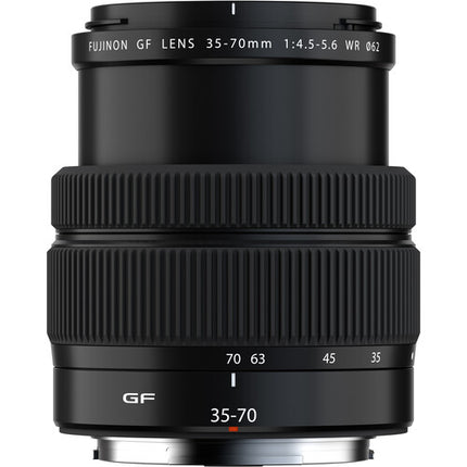 FUJIFILM GF 35-70mm f4.5-5.6 WR Zoom Medio Formato con Filtro UV 62mm