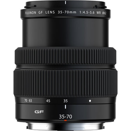 FUJIFILM GF 35-70mm f4.5-5.6 WR Zoom Medio Formato con Filtro UV 62mm