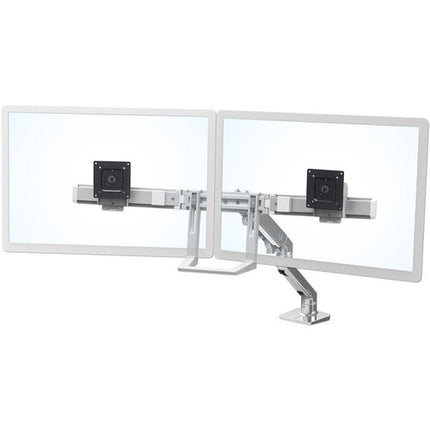 Ergotron HX brazo para doble monitor hasta 32 pulgadas soporte 17.5 lb montaje en escritorio