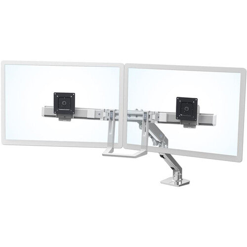 Ergotron HX brazo para doble monitor hasta 32 pulgadas soporte 17.5 lb montaje en escritorio