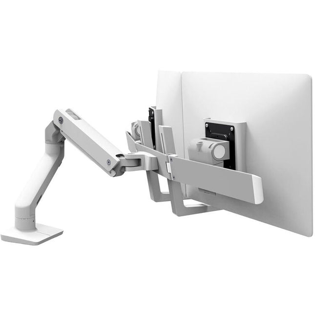 Ergotron HX Soporte de Escritorio para Dos Monitores Blanco hasta 32" 7.9 kg por Brazo Grommet y Abrazadera