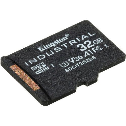 Kingston 32GB Industrial Tarjeta microSDHC UHS-I 100MB/s V30 Class 10