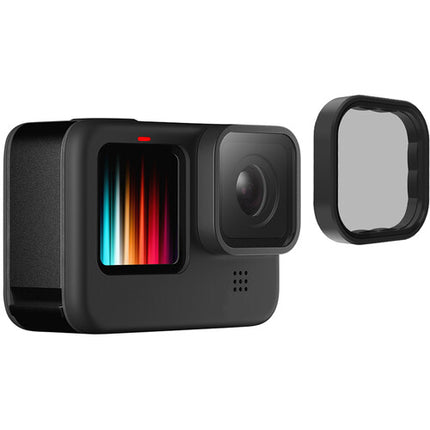 Set de 4 Filtros TELESIN ND8 ND16 ND32 Polarizador Circular para GoPro HERO9 con Estuche