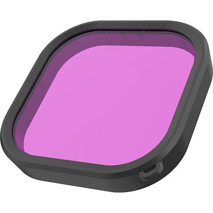 TELESIN Set de Filtros de Buceo para GoPro HERO 9 10 Rojo Rosa Morado