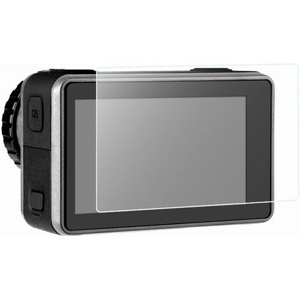 TELESIN Protector de Vidrio Templado para Lente y Pantalla DJI Osmo Action 0.01" con Paño de Microfibra