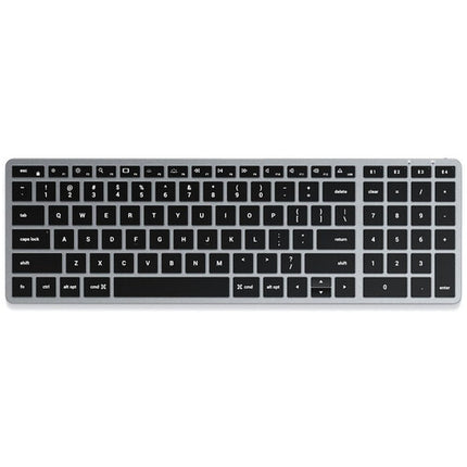 Satechi Slim X2 Teclado Bluetooth Retroiluminado con Teclado Numérico y Batería Recargable