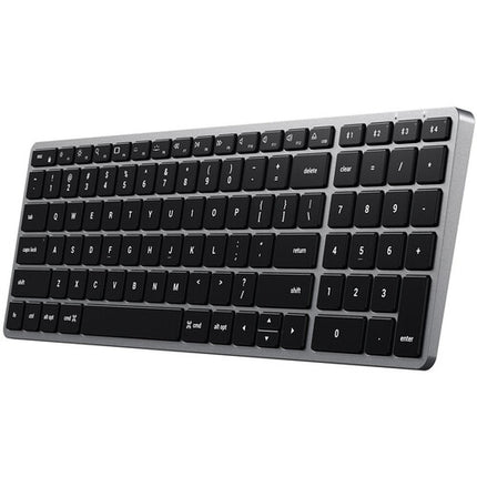 Satechi Slim X2 Teclado Bluetooth Retroiluminado con Teclado Numérico y Batería Recargable